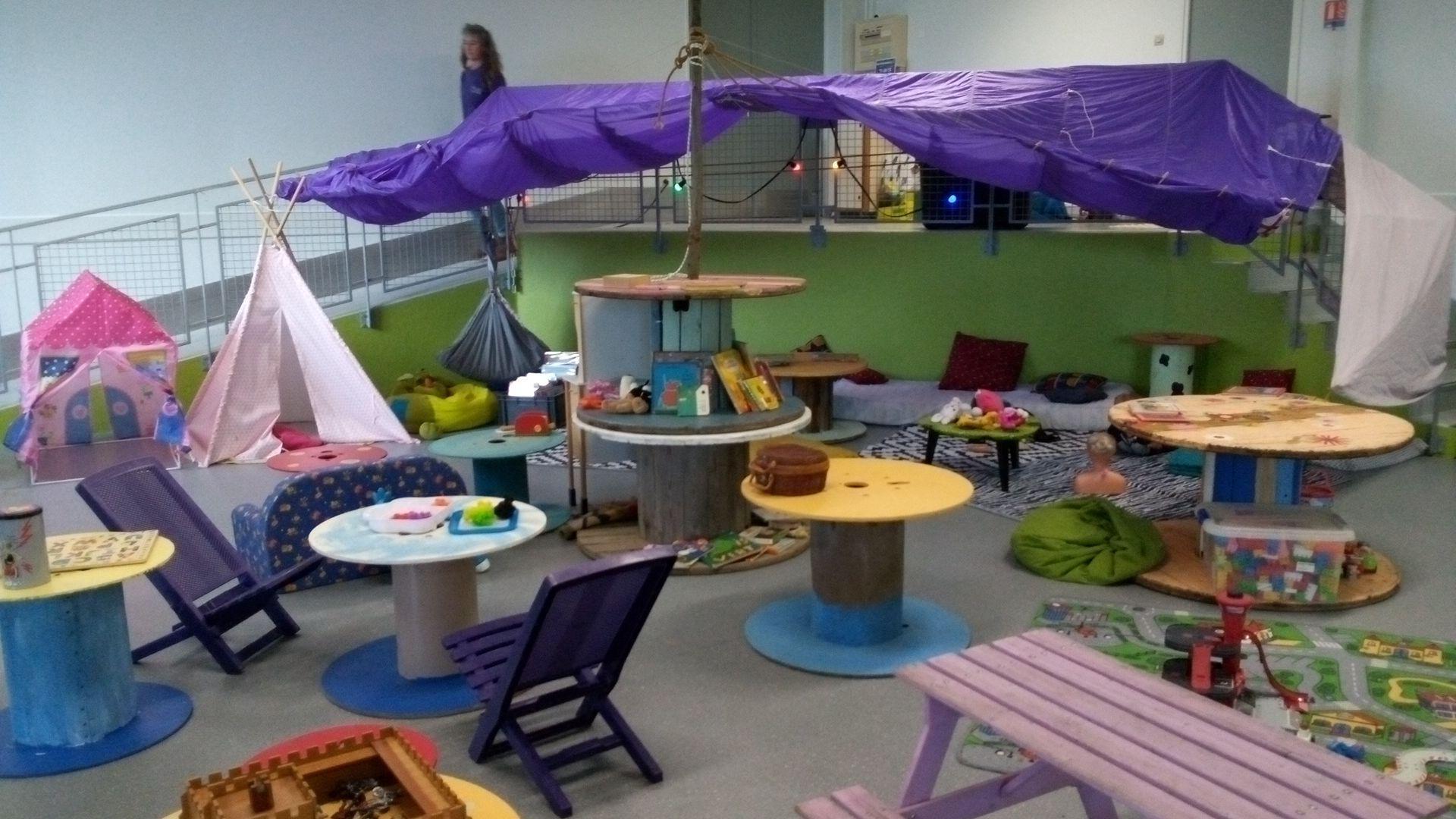 L'espace garderie "La bassine à bulles" s'installe à Melle pour accueillir les enfants samedi à partir de 8h
